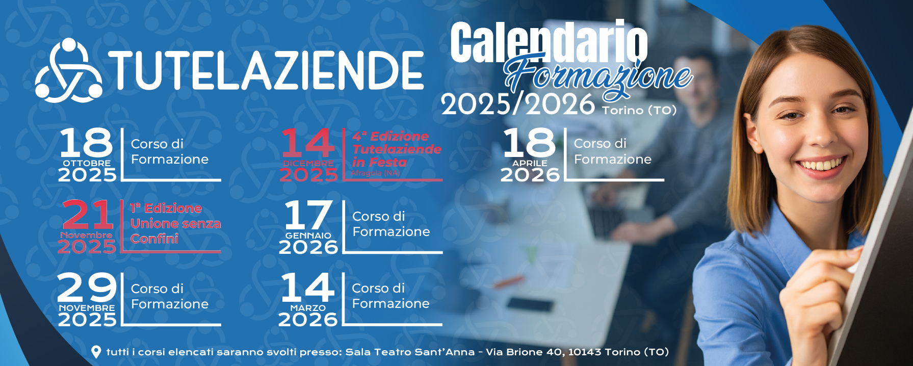 calendario corsi 25 26 Torino